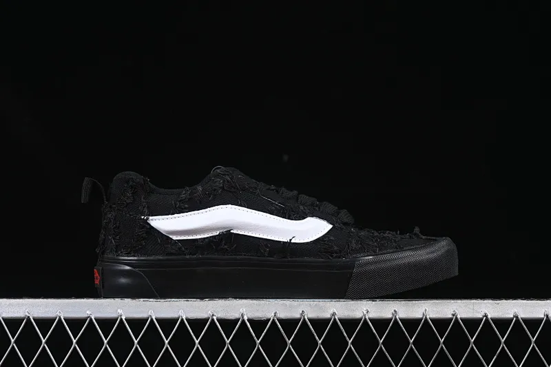 All categories Vans Vans series Vans Low Vans low-top Vans Knu Skool Vans denim rag low-top retro casual fat bread shoes VN0009QCBMA